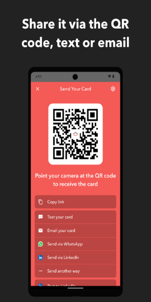 Blinq - Digital Business Card 螢幕截圖 1