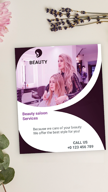 Flyers, Poster Maker, Design 스크린샷 2