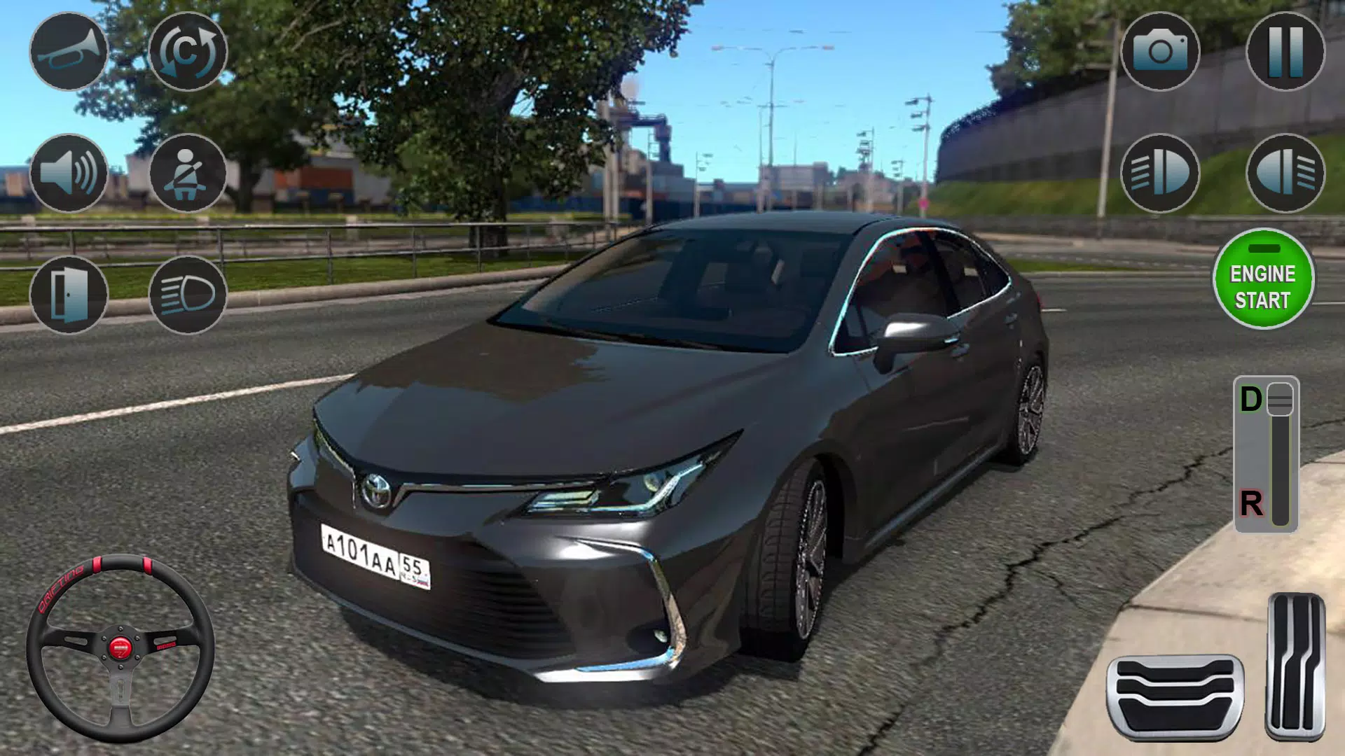 Fury Driving School: Car Game 螢幕截圖 0
