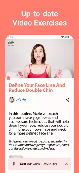 Face Yoga Exercise - Faceauty Screenshot 2