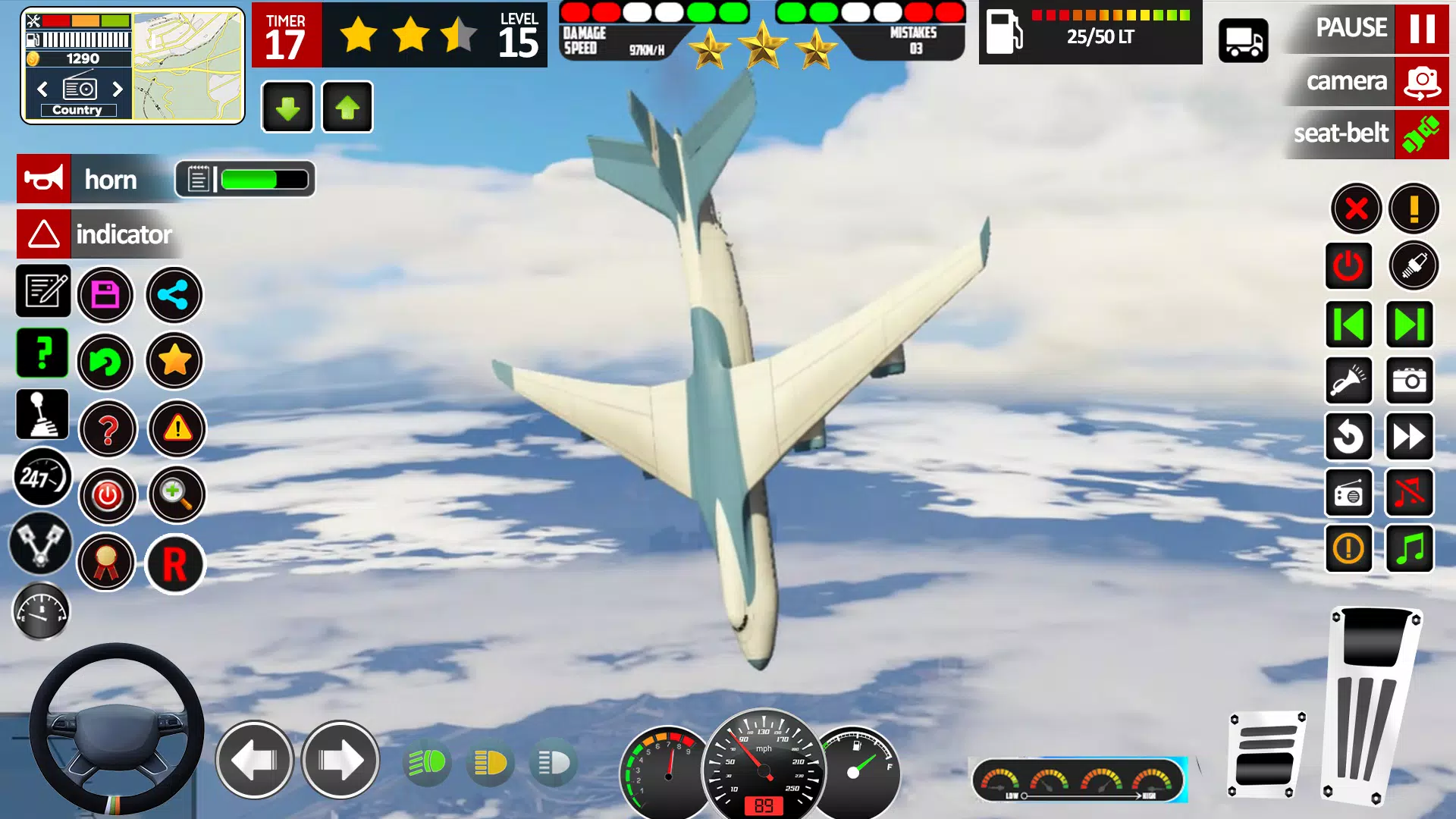 Plane Game Flight Simulator 3d スクリーンショット 1