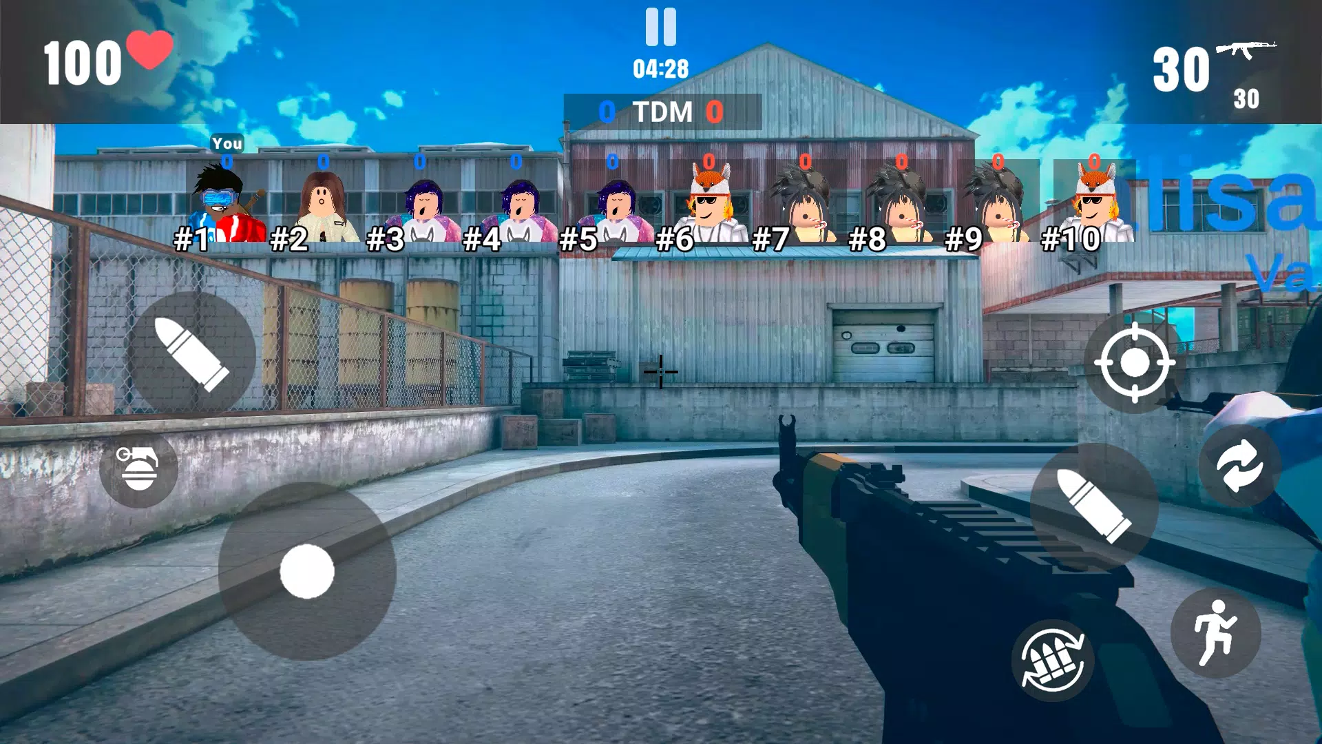 Gunfight Arena: Obby Shooter Capture d'écran 0