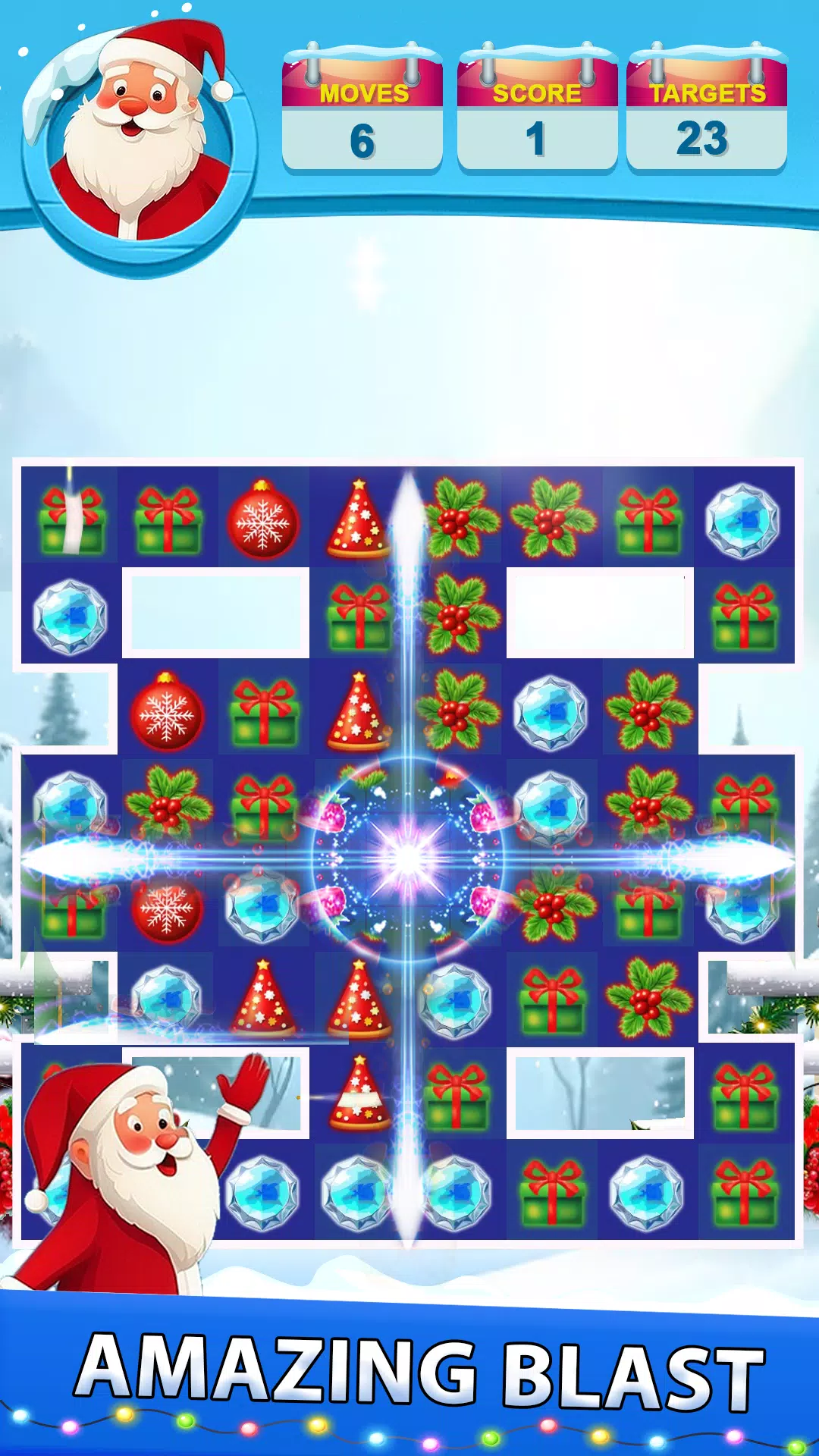 Santa Match Adventure Tangkapan skrin 0