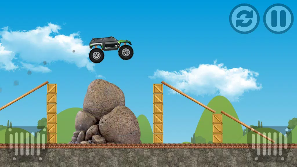 Monster Truck Racing Game 螢幕截圖 0