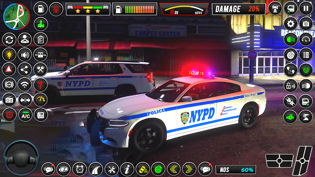 Police Car Chase: Car Games 3D Ảnh chụp màn hình 1