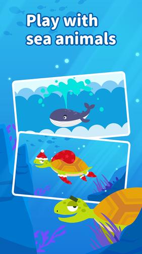 Sea Animals：DuDu Puzzle Games 螢幕截圖 3