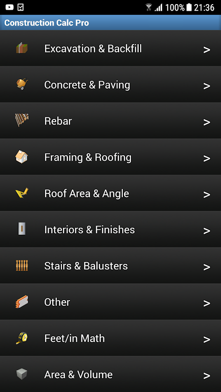 Schermata Construction Calc Pro Mod 0