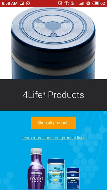 4Life Login Capture d'écran 0
