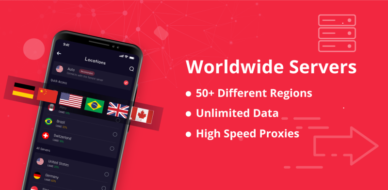 Swing Lite VPN - Secure VPN स्क्रीनशॉट 3