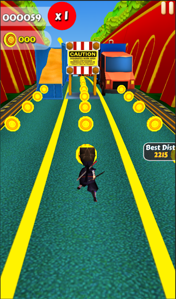 Run Subway Ninja Mod Zrzut ekranu 0