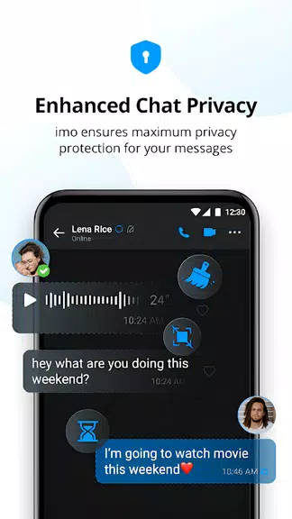 imo Lite -video calls and chat Captura de tela 2