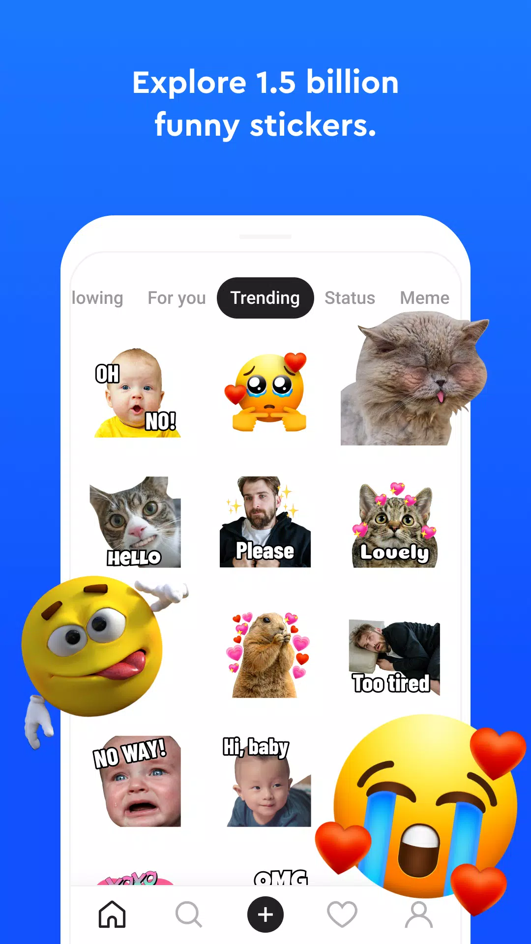 Sticker.ly - Sticker Maker 螢幕截圖 1