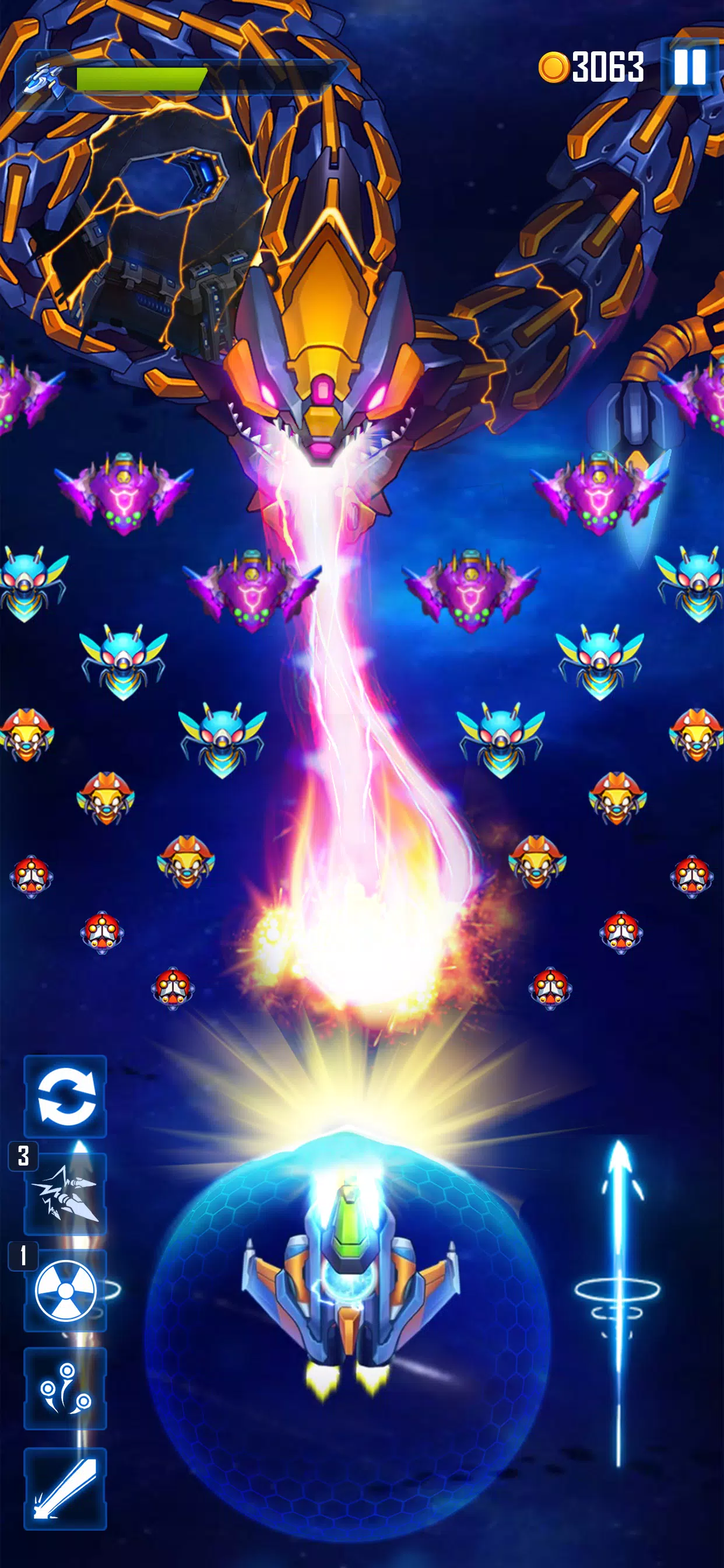 WindWings: Space Shooter 螢幕截圖 0