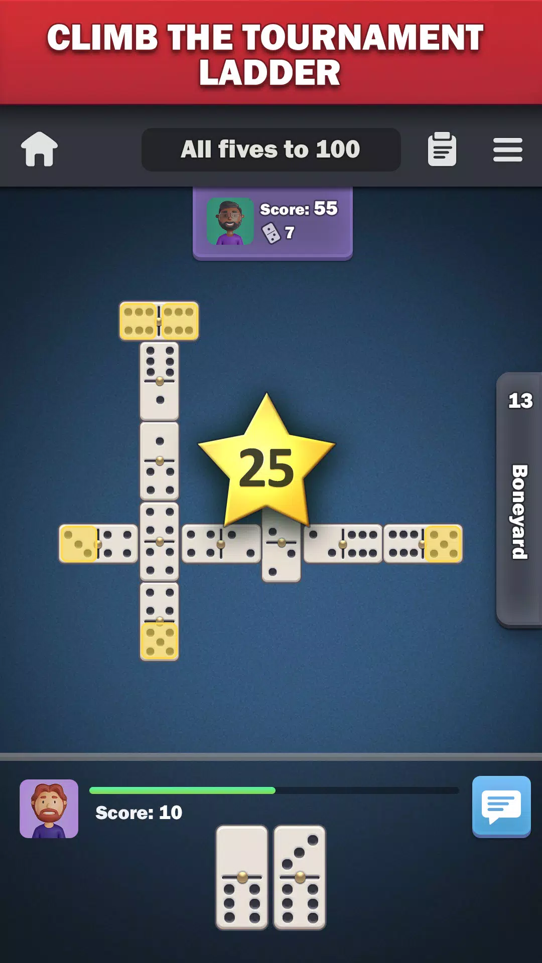 Dominoes online - play Domino! ภาพหน้าจอ 2