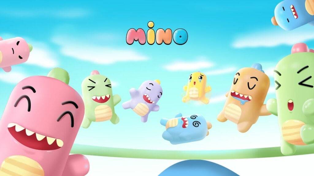„Równowaga tablicy i dopasuj kolorowe minos w nowej grze puzzle MINO!”