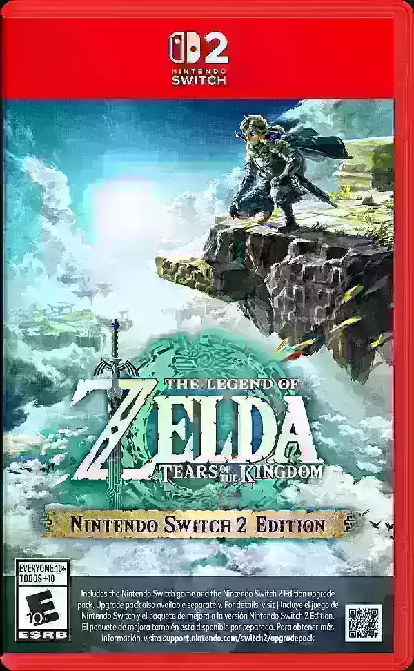 Nintendo Switch 2 oyun kutusu