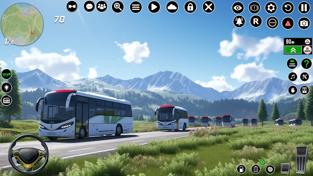 Indian Bus Driver: Bus Game Capture d'écran 1