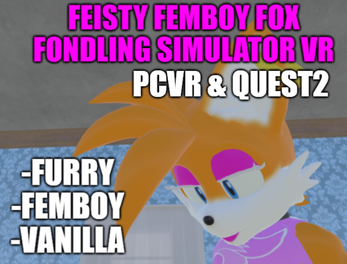 Feisty Femboy Fox Fondling Simulator VR স্ক্রিনশট 0