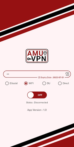 Amu VPN Ảnh chụp màn hình 1