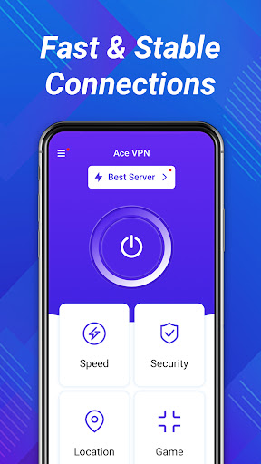 Ace VPN: Fast & Stable Capture d'écran 1