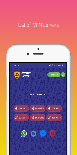 Afra VPN - Fast and Safe Capture d'écran 2