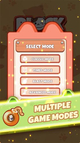 Block Puzzle Jewel Crystal Cat Captura de pantalla 2
