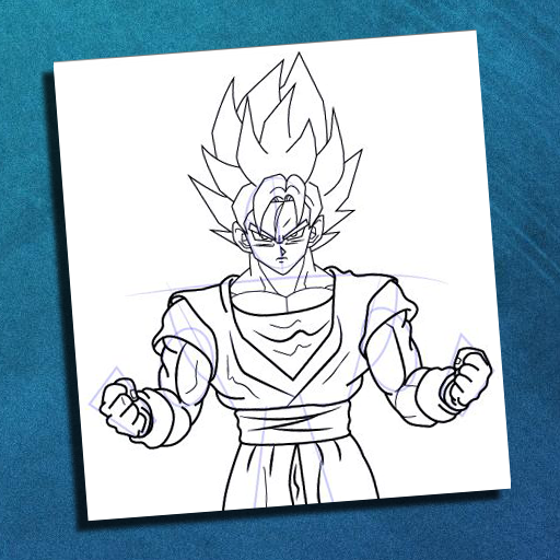 Schermata How To Draw Goku Easy 2