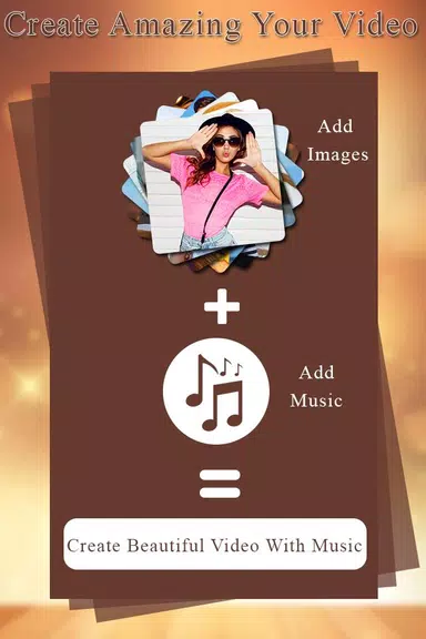 Image to Video Maker with Music ภาพหน้าจอ 0