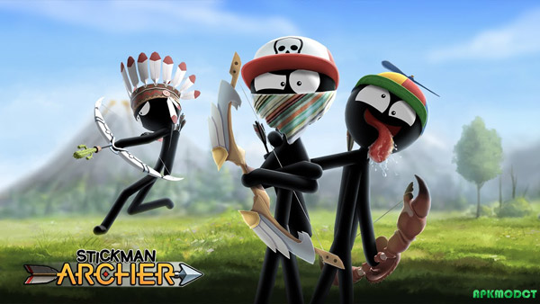 Stickman Archer Schermafbeelding 0