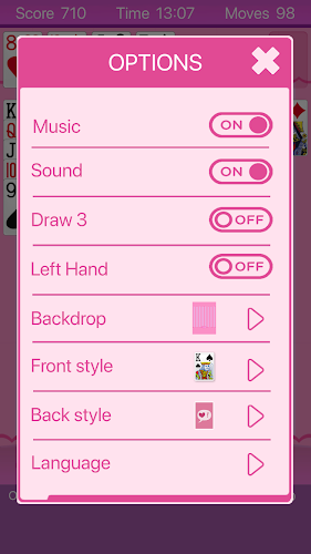 Pink Solitaire スクリーンショット 3