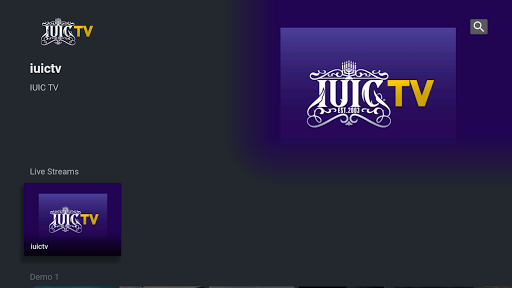 IUIC TV 螢幕截圖 1