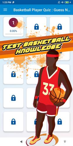basketball player quiz স্ক্রিনশট 1
