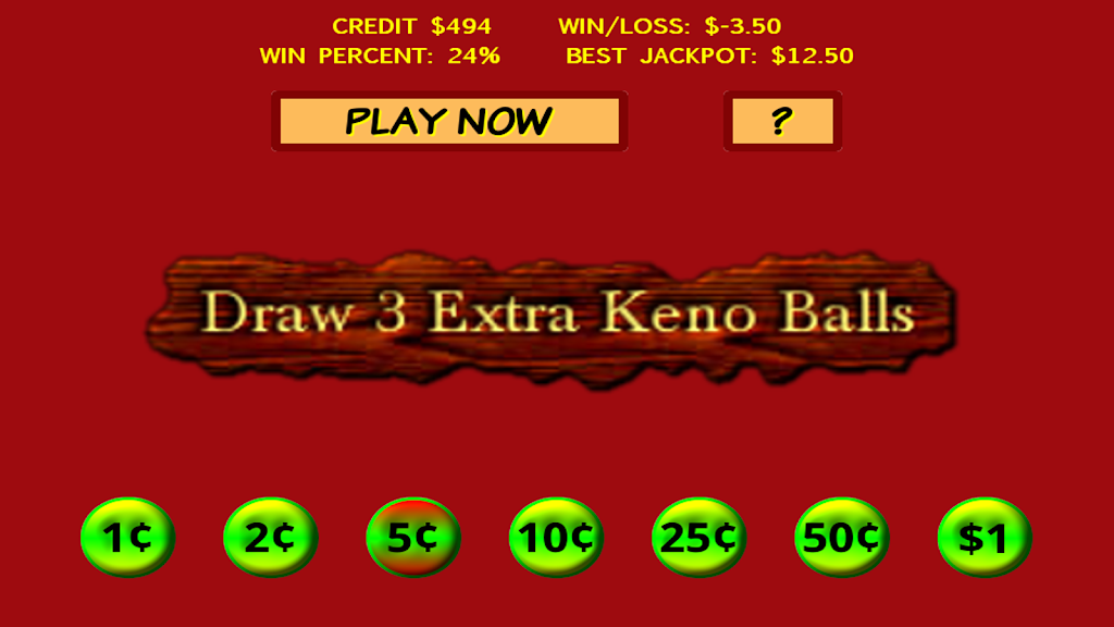 Draw 3 Extra Keno Balls 螢幕截圖 2