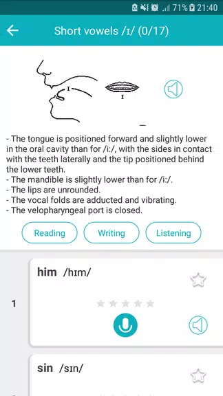 Speak English Pronunciation应用截图第1张