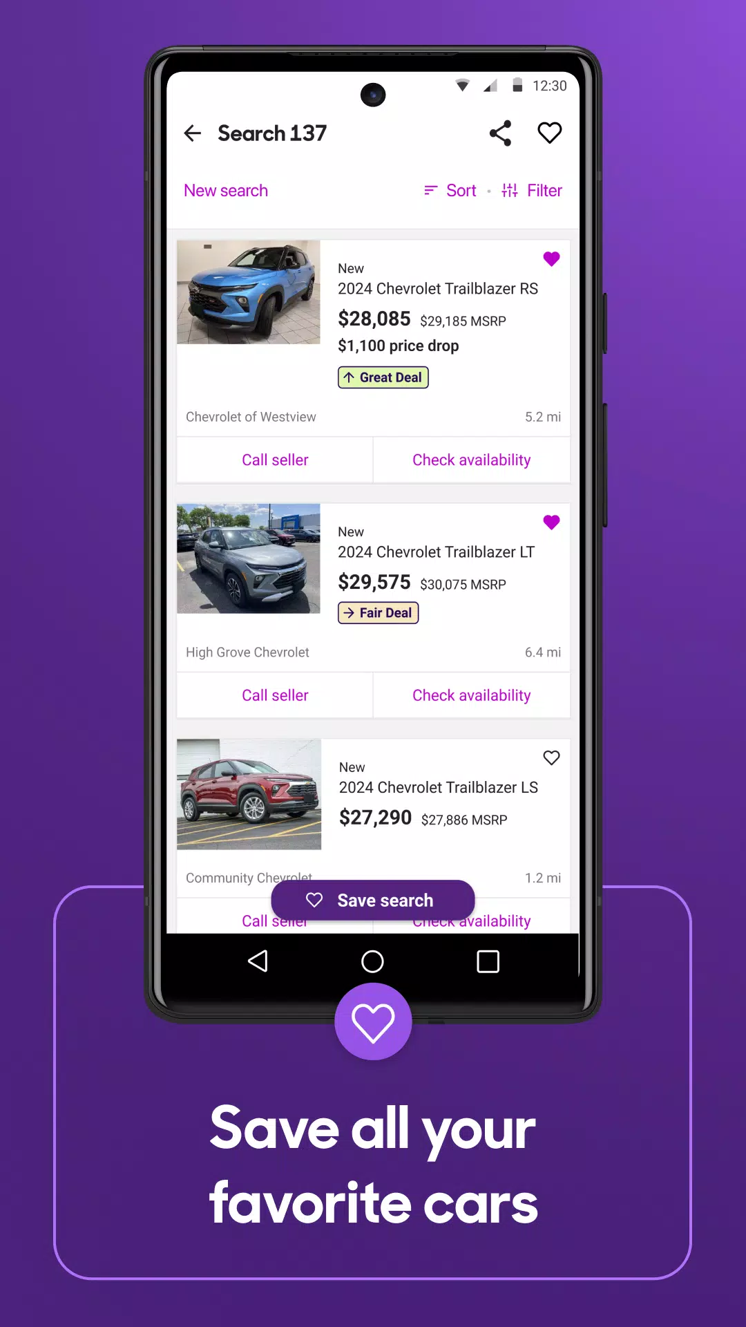 Cars.com 螢幕截圖 3