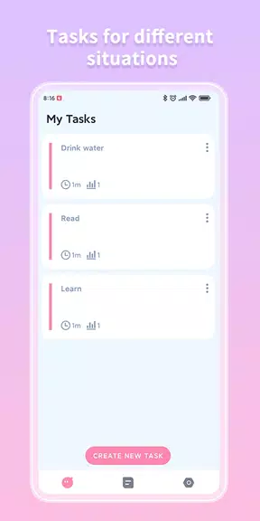 Brain Focus Productivity Timer Captura de pantalla 1