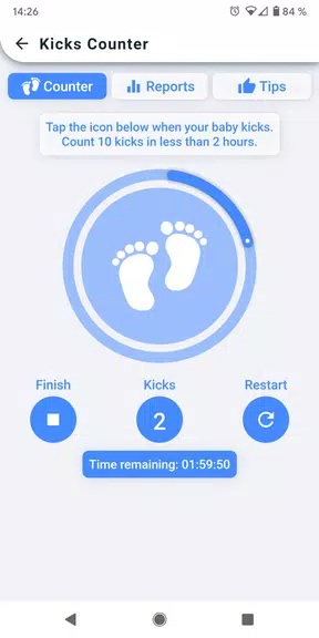 Kick Counter - Track your baby Screenshot 0