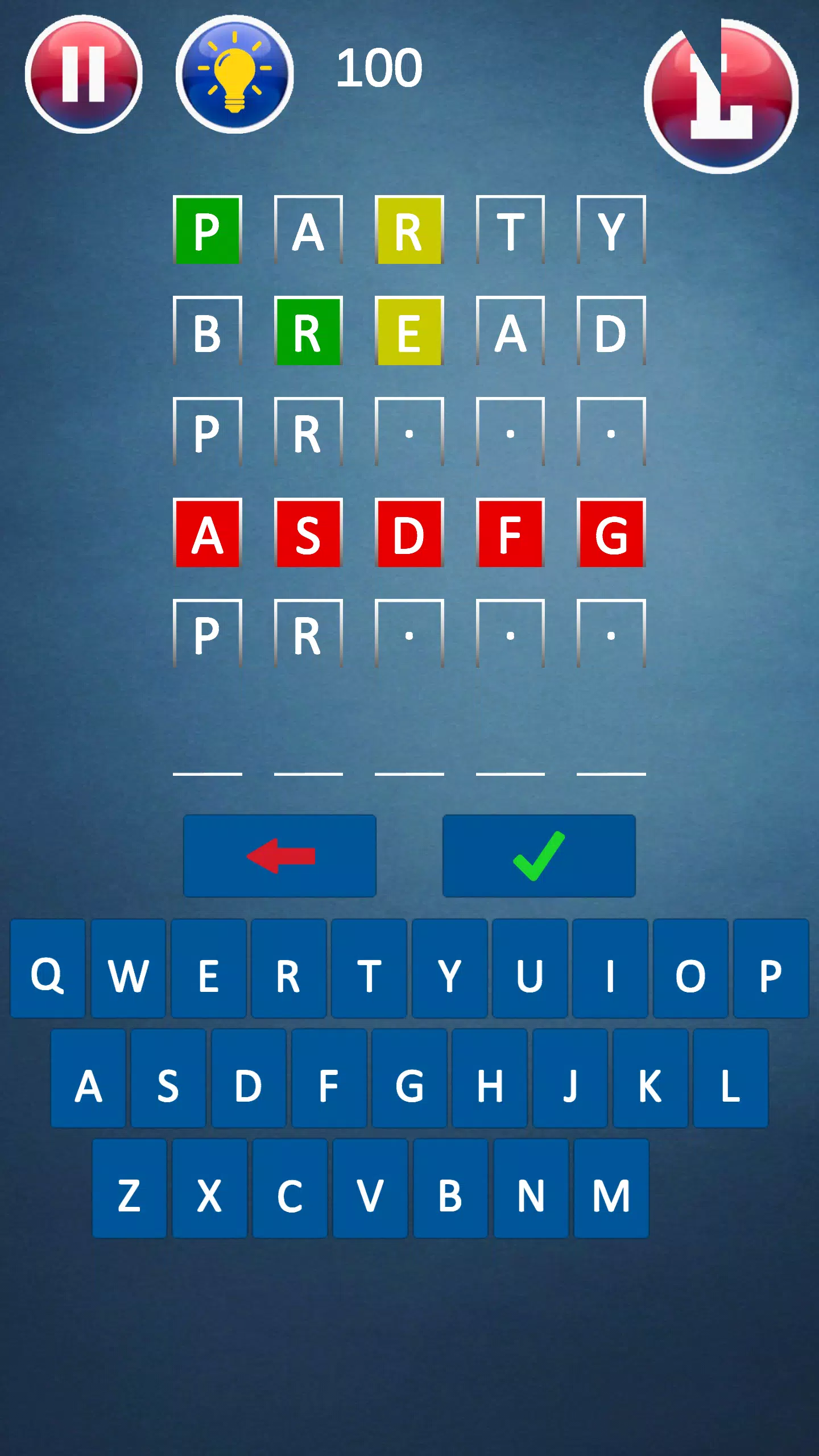 Lingo! Word Game Screenshot 2