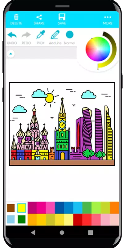 Coloring Travels Скриншот 2