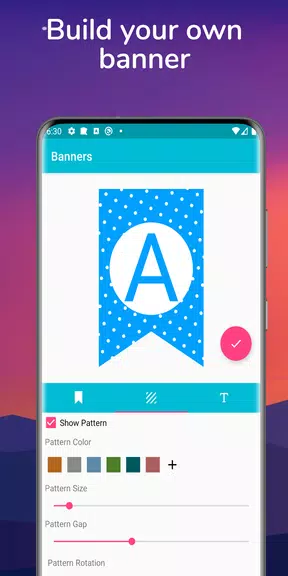 Party Banner Bunting Maker Скриншот 3