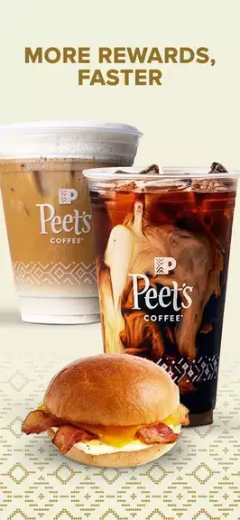 Peet's Coffee: Earn Rewards Capture d'écran 1