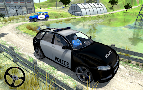 Police Car Game Schermafbeelding 0