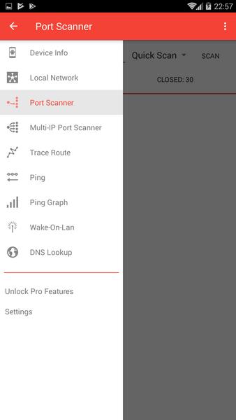 PortDroid Network Analysis Tangkapan skrin 3