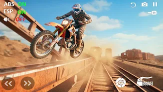 Motocross Beach Bike Games 3D Tangkapan skrin 1