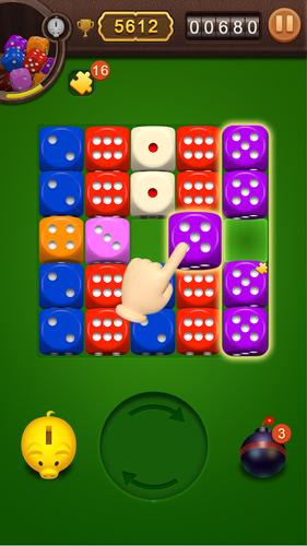Dice Jigsaw Puzzle Captura de tela 0