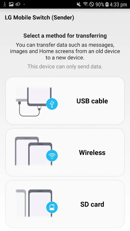 LG Mobile Switch (will closed) 螢幕截圖 3