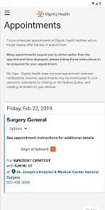 my portal. by Dignity Health 螢幕截圖 1
