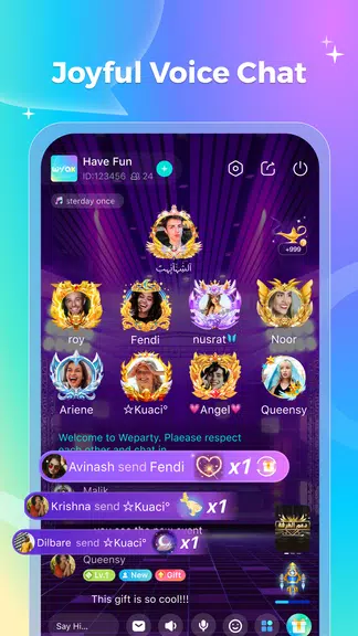 Wyak-Voice Chat&Meet Friends 螢幕截圖 0