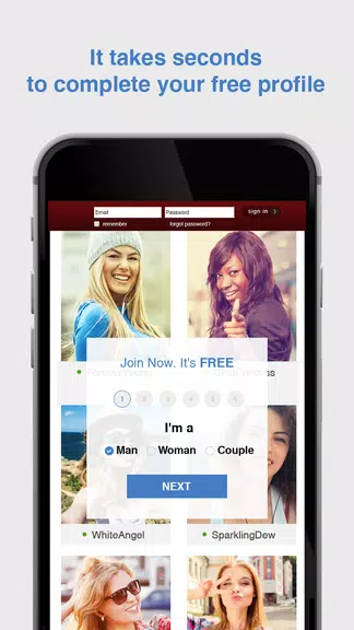 Schermata AFF dating app - your personal friendfinder! 1