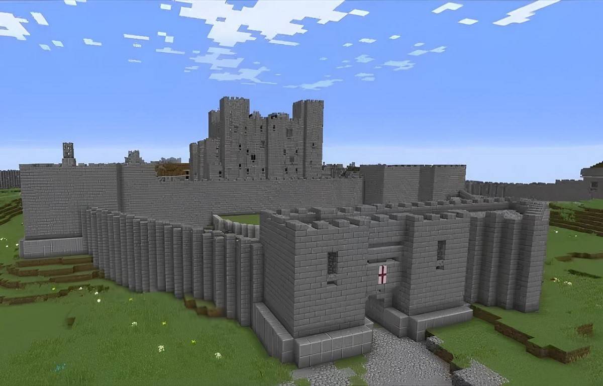 Zamek Dover Minecraft